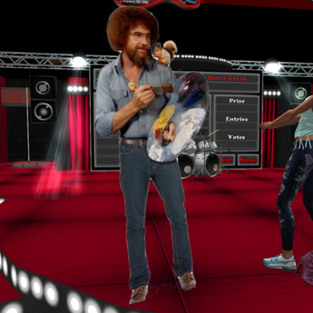 Second Life Marketplace - Bob Ross Life Size Cutout